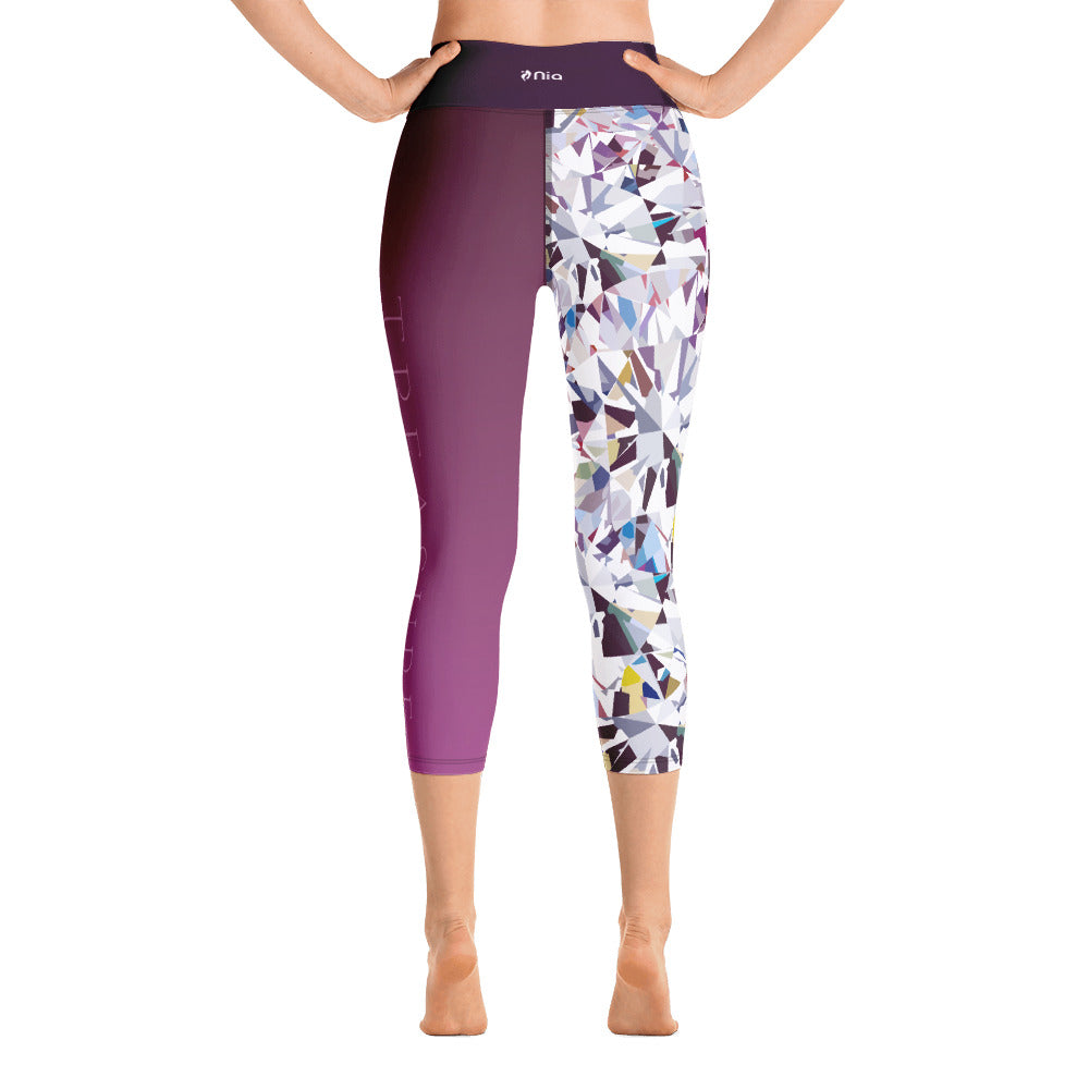 TREASURE Split Capri Leggings