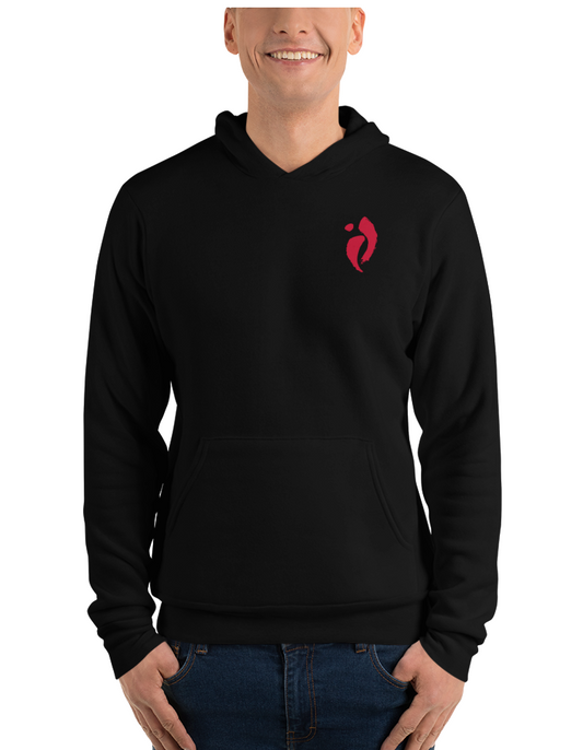 Unisex hoodie - Nia Swish Black