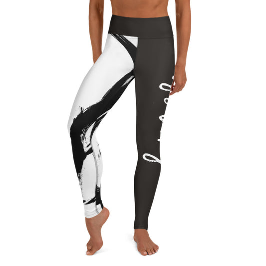 MYSTERY Dark Grey Split Leggings