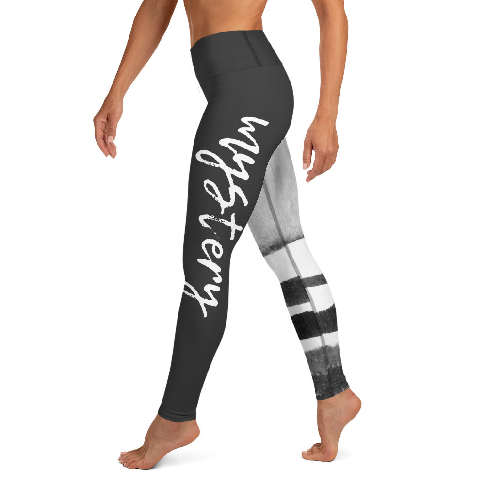 MYSTERY Light Grey Split Leggings