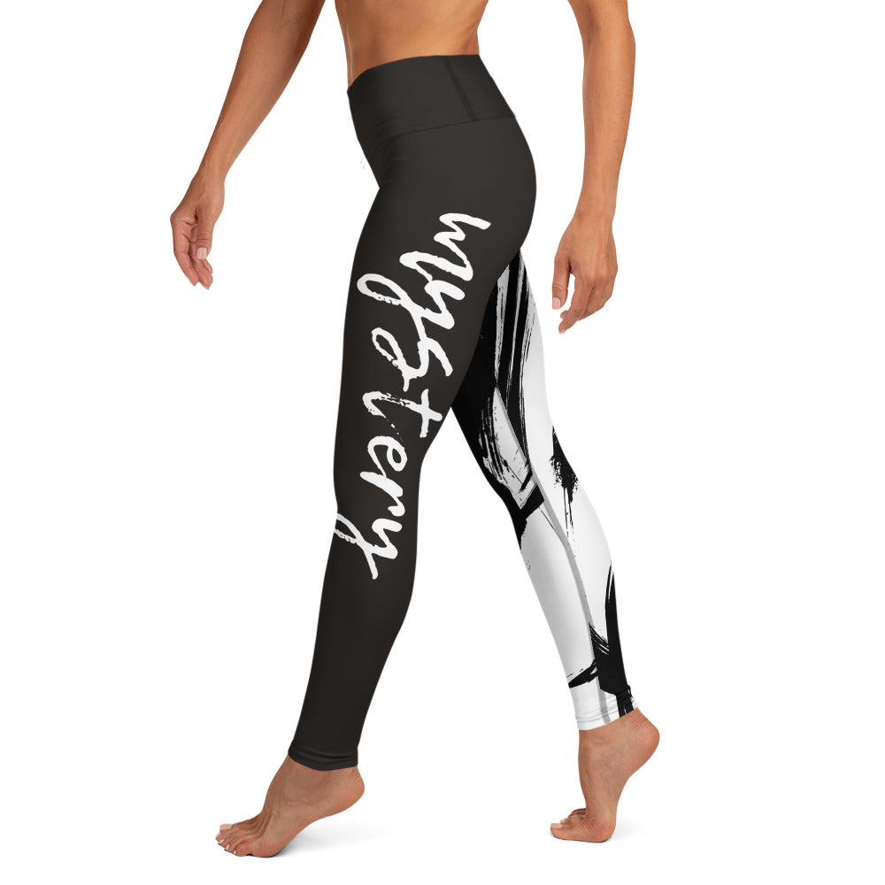 MYSTERY Dark Grey Split Leggings