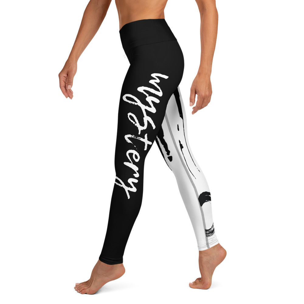 MYSTERY Black Split Leggings