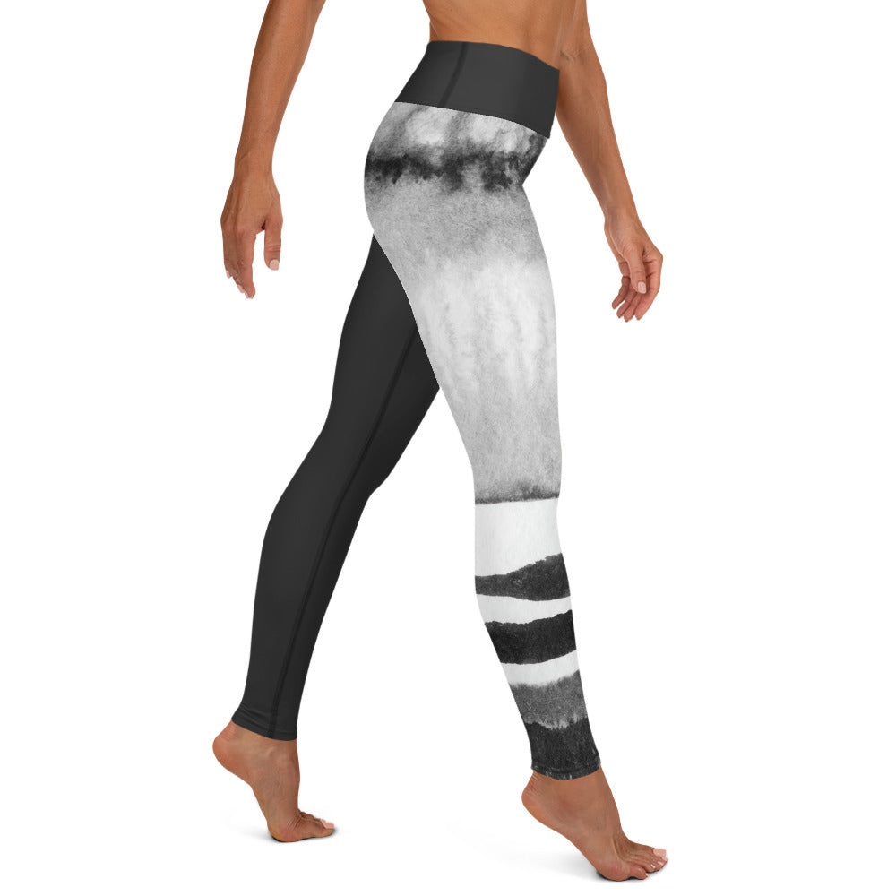 MYSTERY Light Grey Split Leggings
