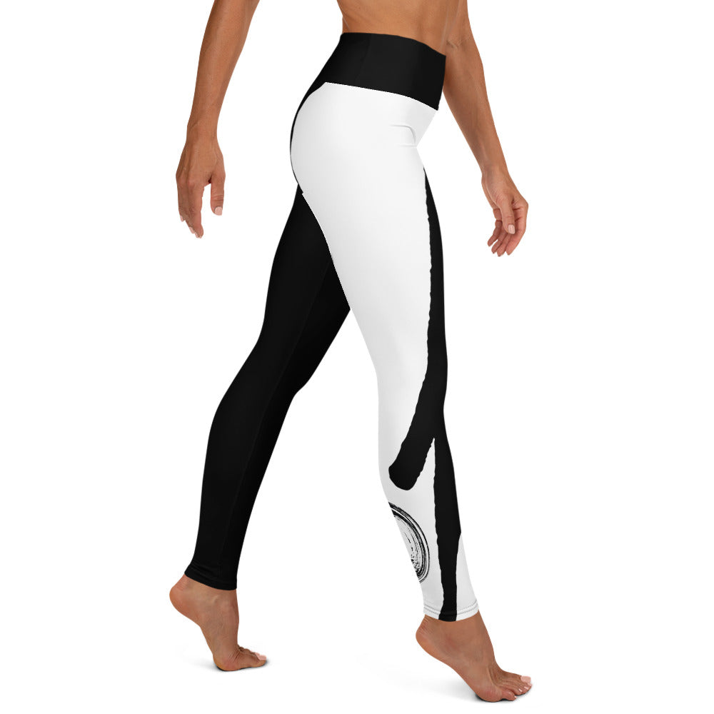 MYSTERY Black Split Leggings