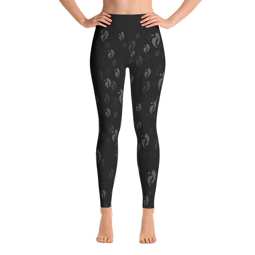 Leggings - Nia Swish Darks on Black