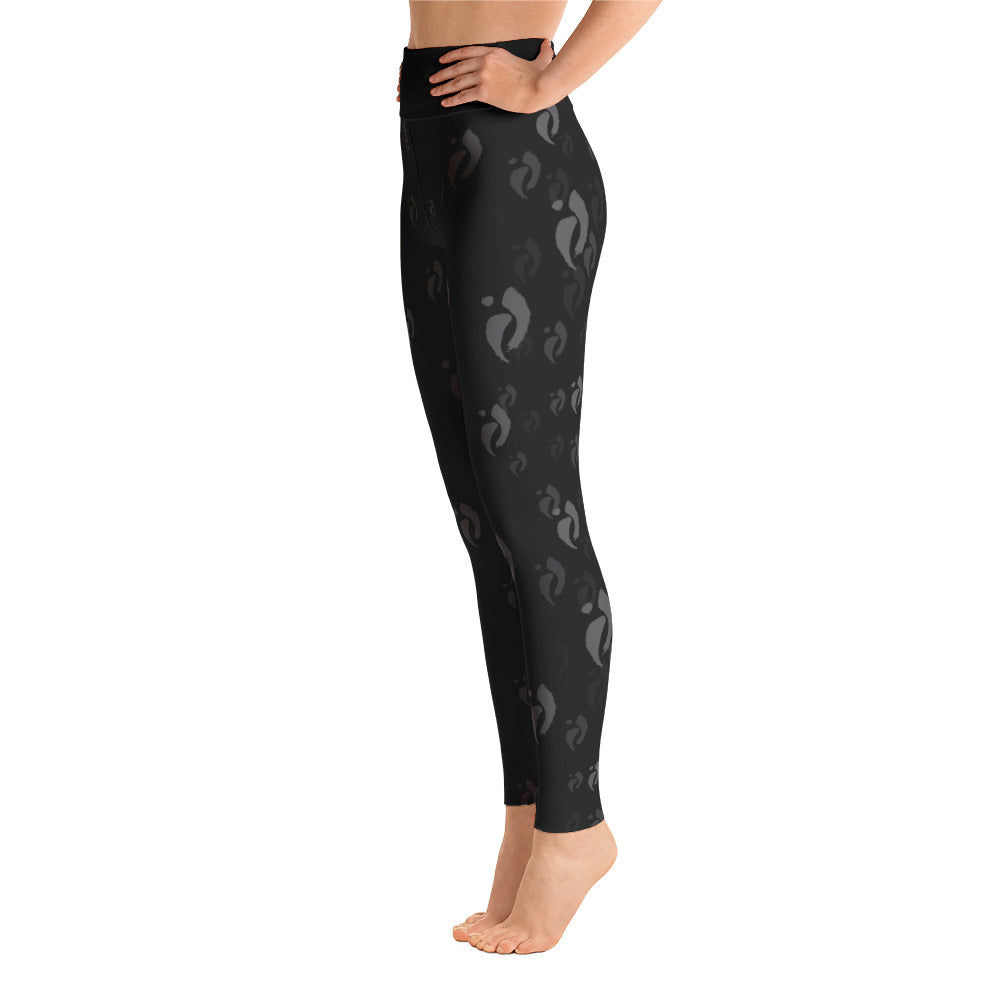 Leggings - Nia Swish Darks on Black