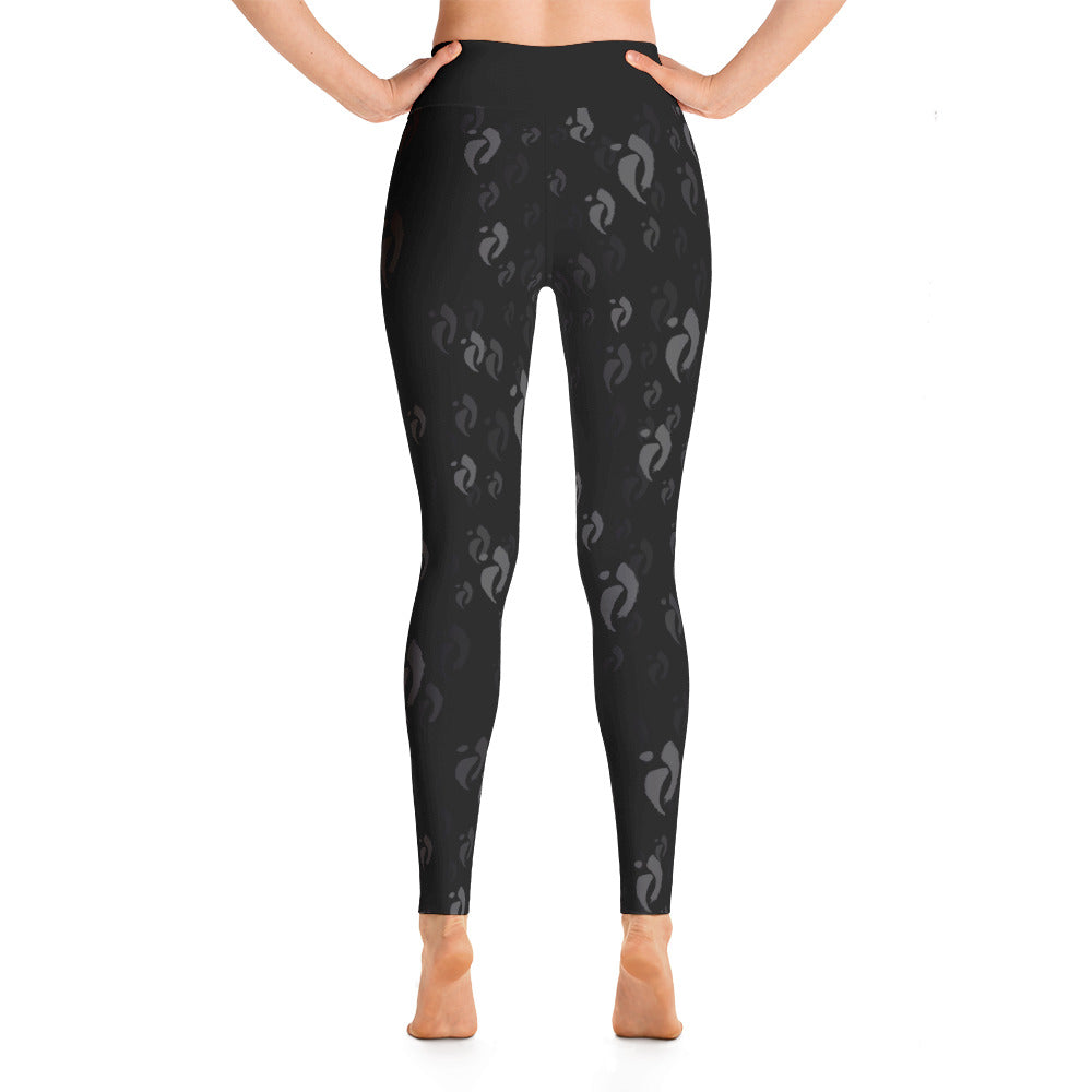 Leggings - Nia Swish Darks on Black