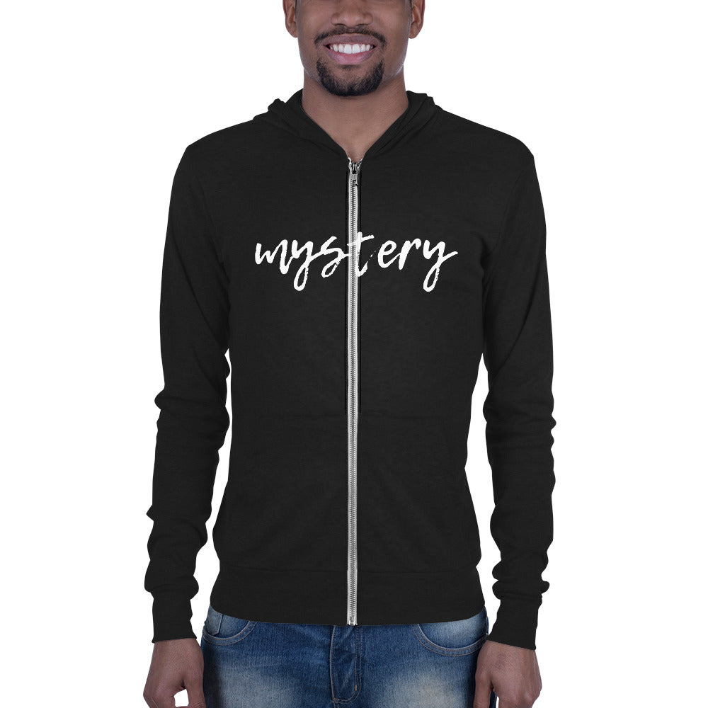 MYSTERY Unisex LightWeight Zip hoodie