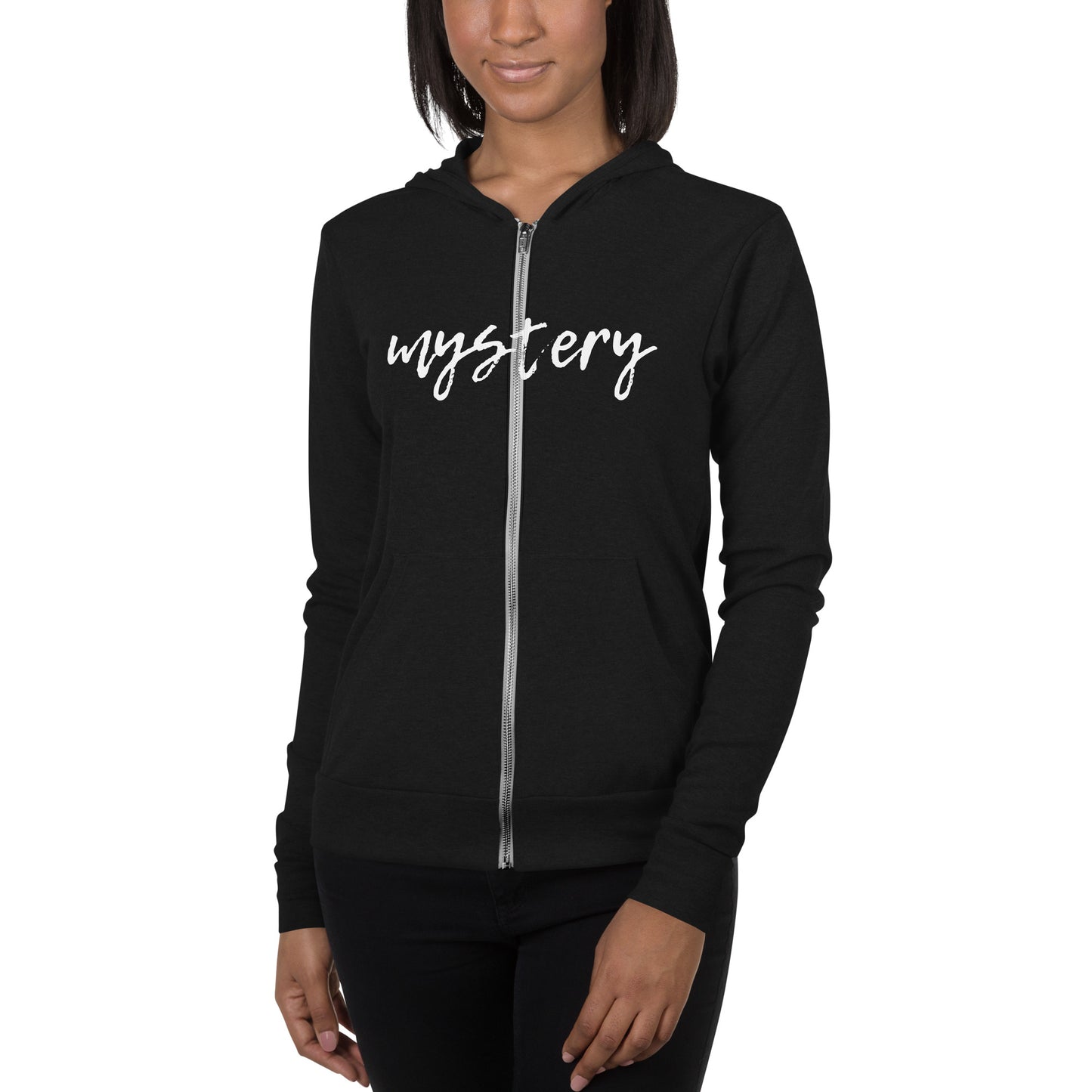 MYSTERY Unisex LightWeight Zip hoodie