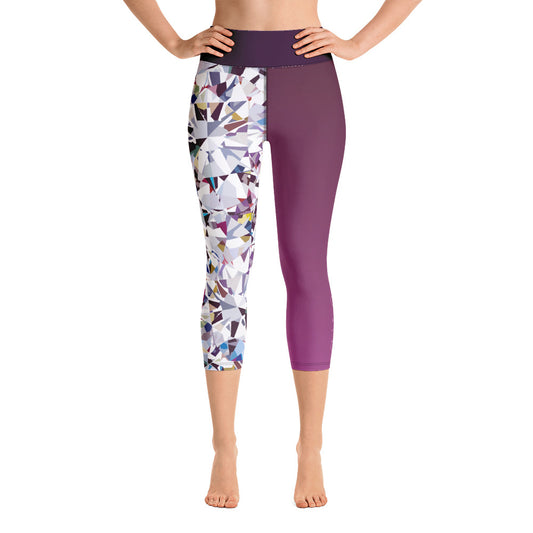 TREASURE Split Capri Leggings