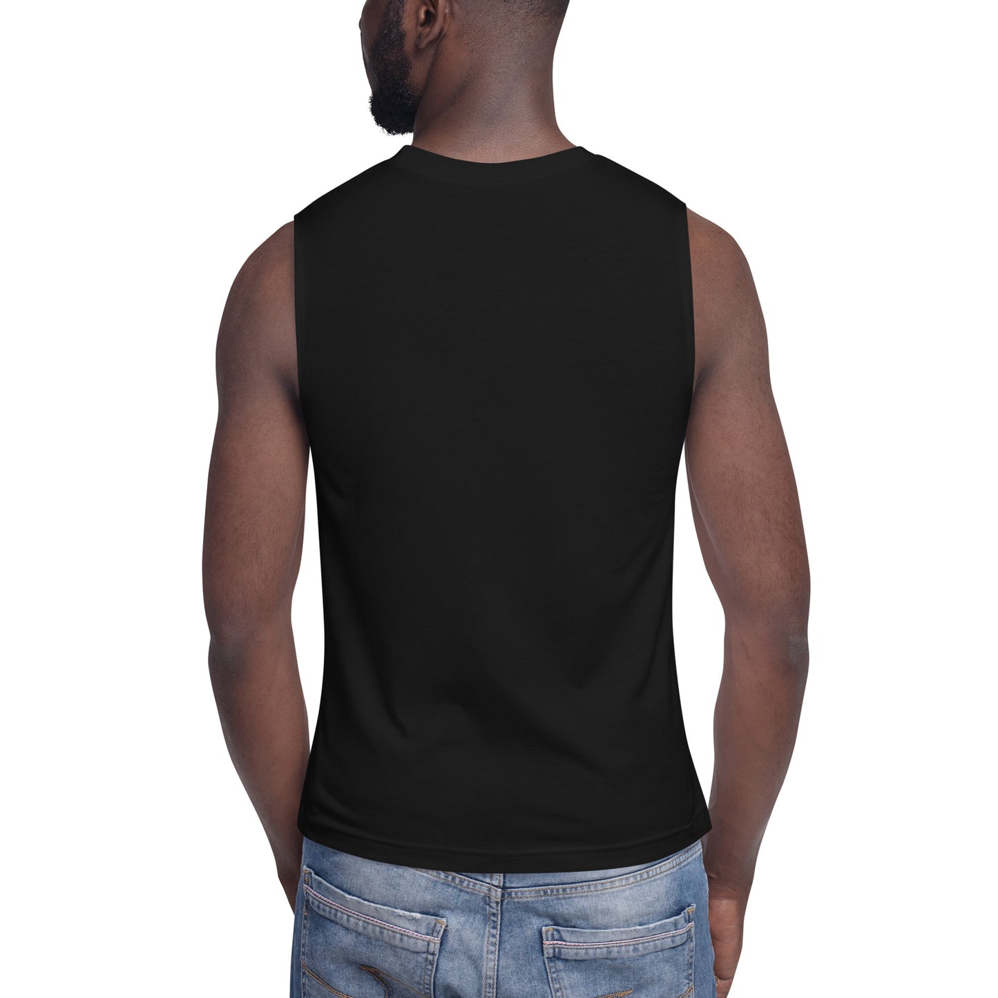 TREASURE Unisex Black Muscle Shirt