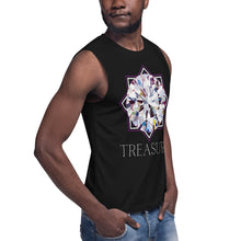 TREASURE Unisex Black Muscle Shirt
