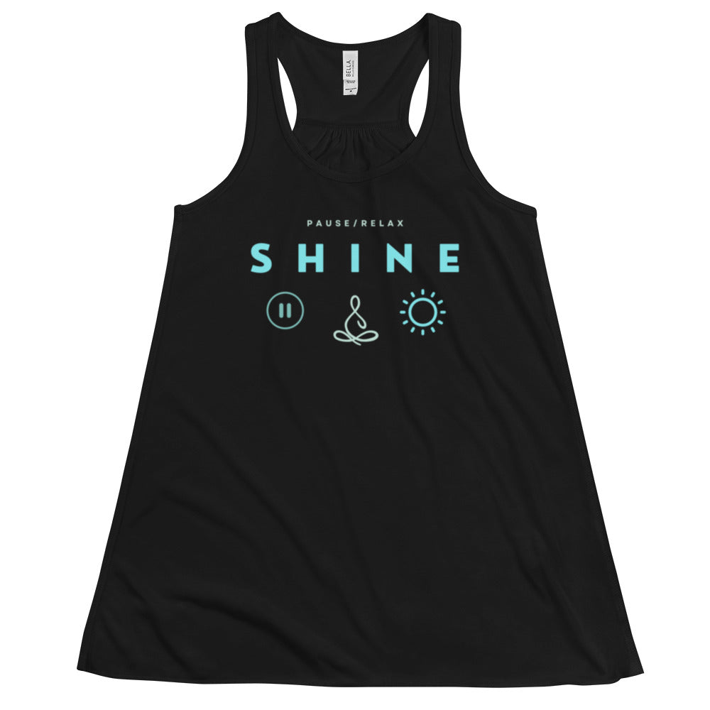 SHINE Flowy Racerback Tank