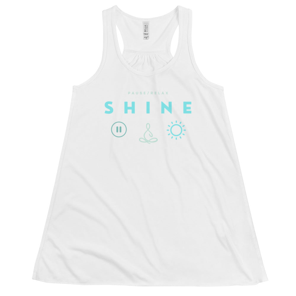 SHINE Flowy Racerback Tank