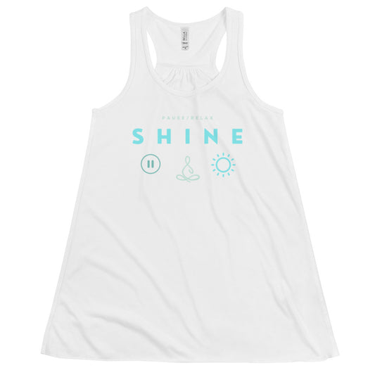 SHINE Flowy Racerback Tank