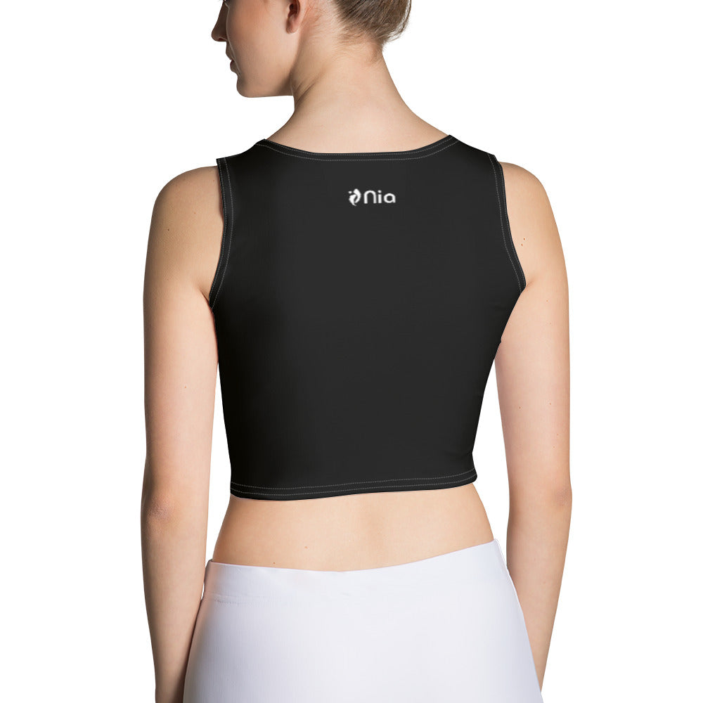 MYSTERY Black Crop Top