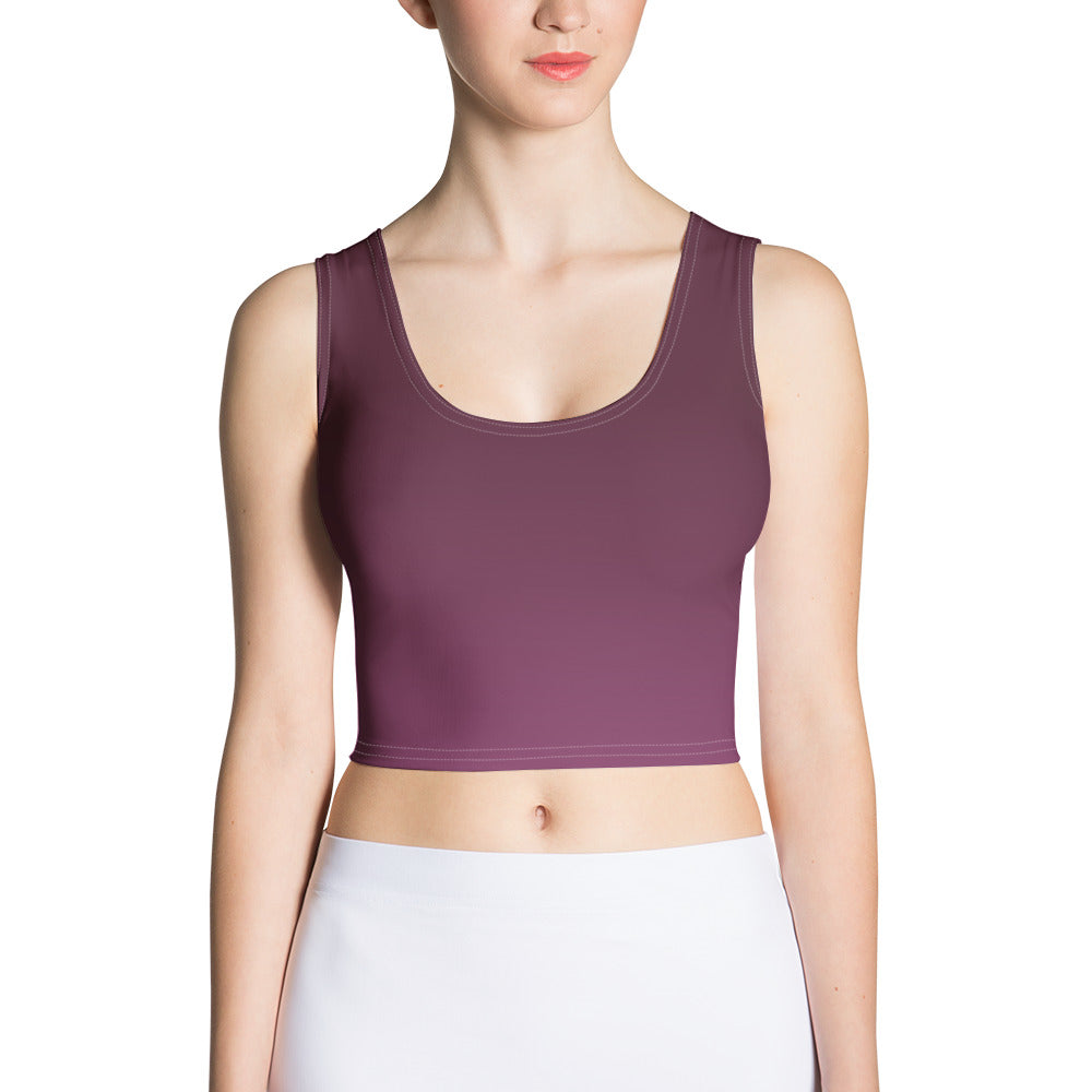 LEVITY Plum Blend Crop Top