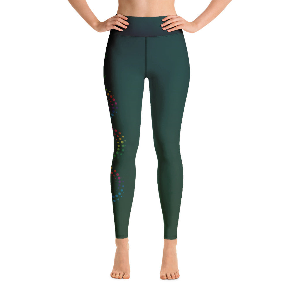 Jade Green UV 50+ Lucy Performance Leggings Yoga Pants - Women