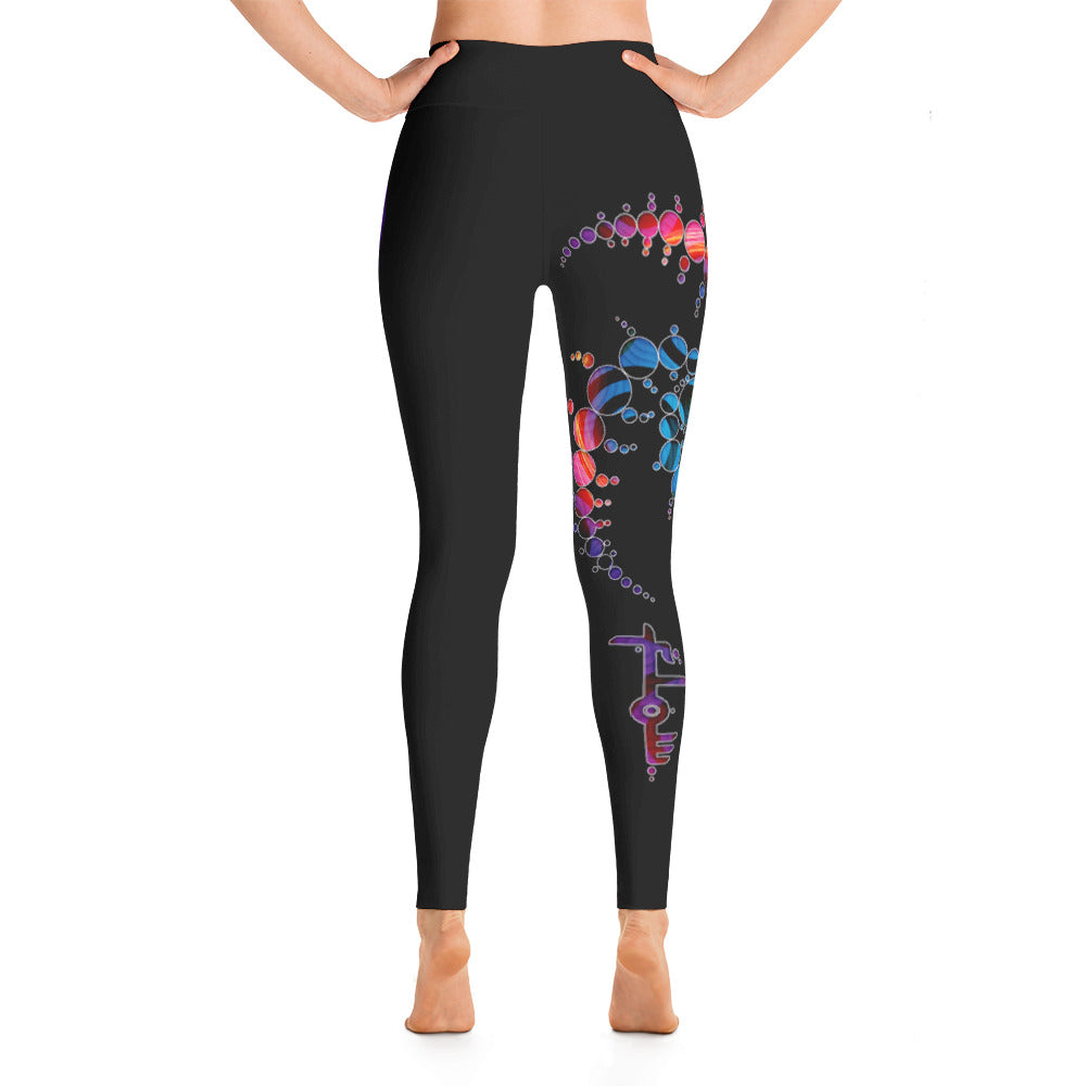 FLOW Leggings BLACK (Hip Swish)