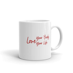 Nia Ceramic Mug - Love Your Body, Love Your Life