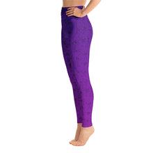 Leggings - "Debbie's Dancers" Original Art - Purple Ombre