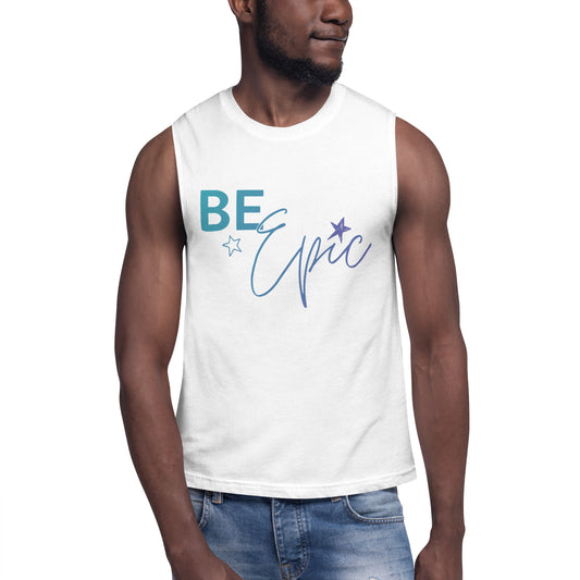 EPIC White Unisex Muscle Tank