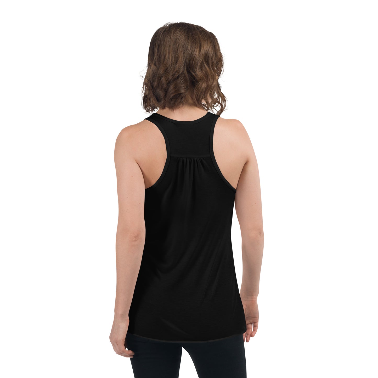 MYSTERY Black Racerback Tank