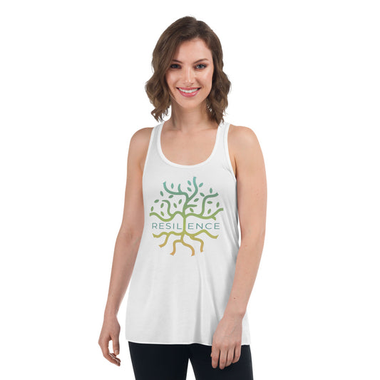 RESILIENCE Flowy Racerback Tank