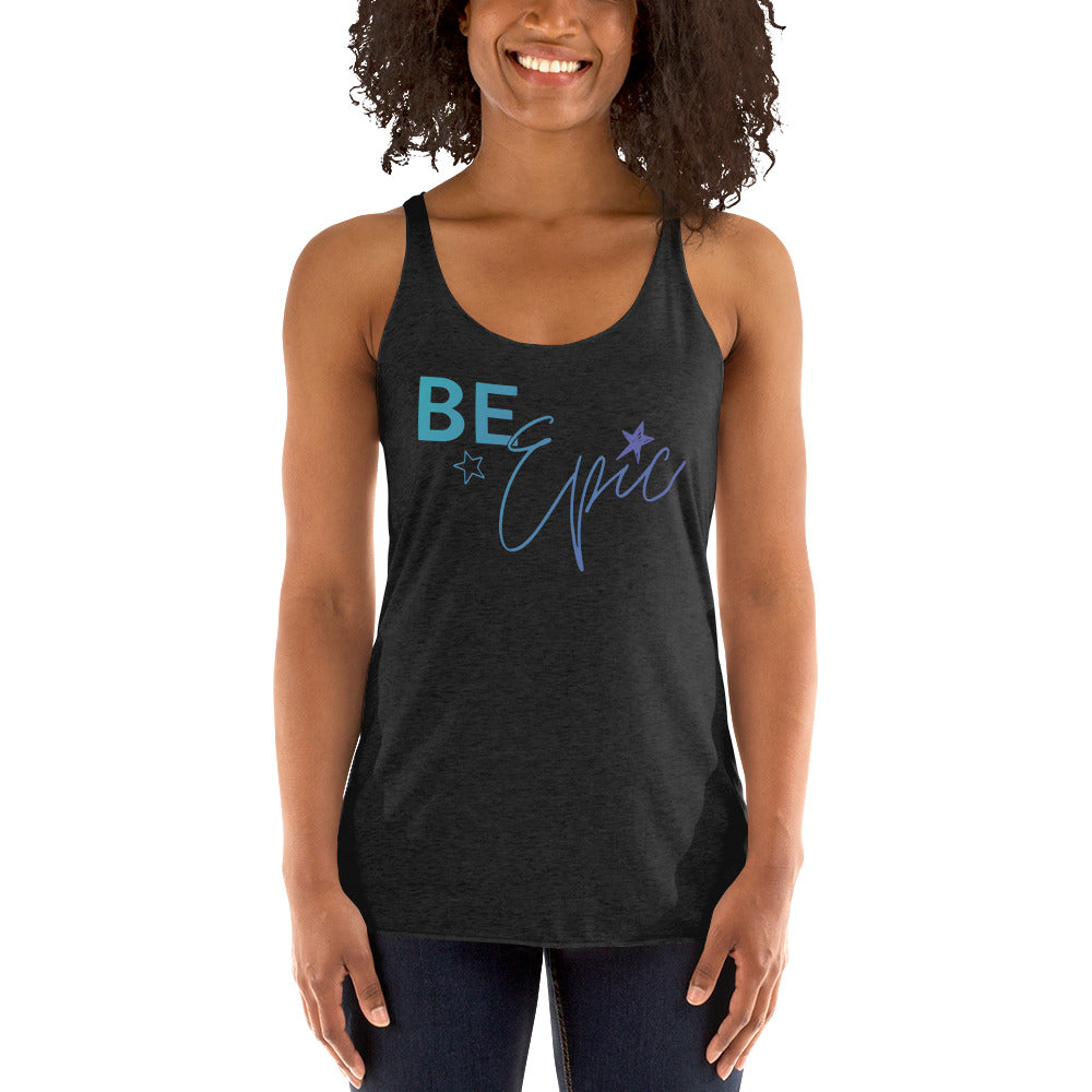 EPIC Black Racerback Tank