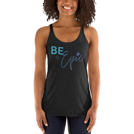 EPIC Black Racerback Tank